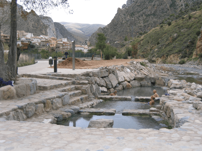 aguas termales en La Rioja pozas