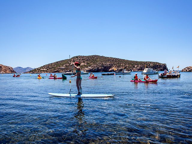 Paddle Surf en Puerto de Mazarrón