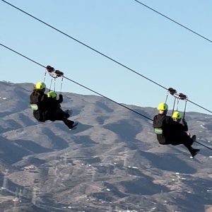 Supertirolina en Málaga | Individual, Doble y Triple — Ocio multiaventura en Andalucía